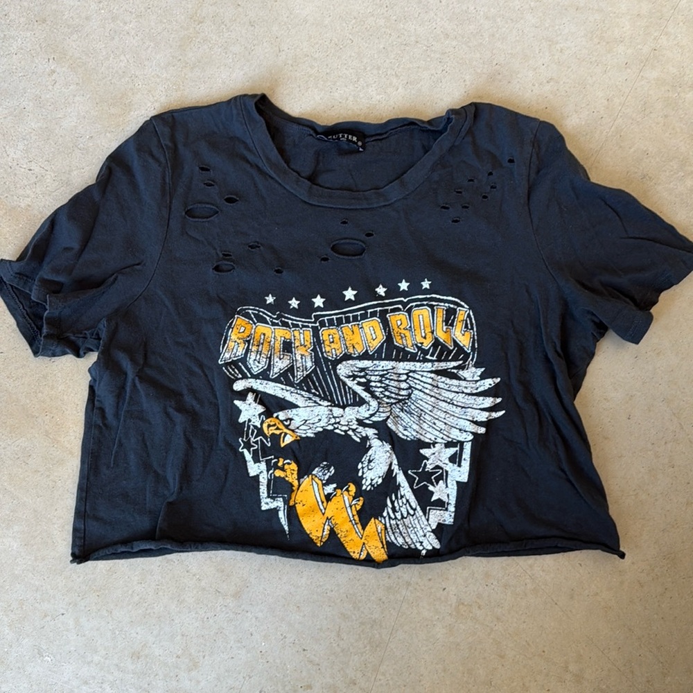 Rock n Roll Crop Top